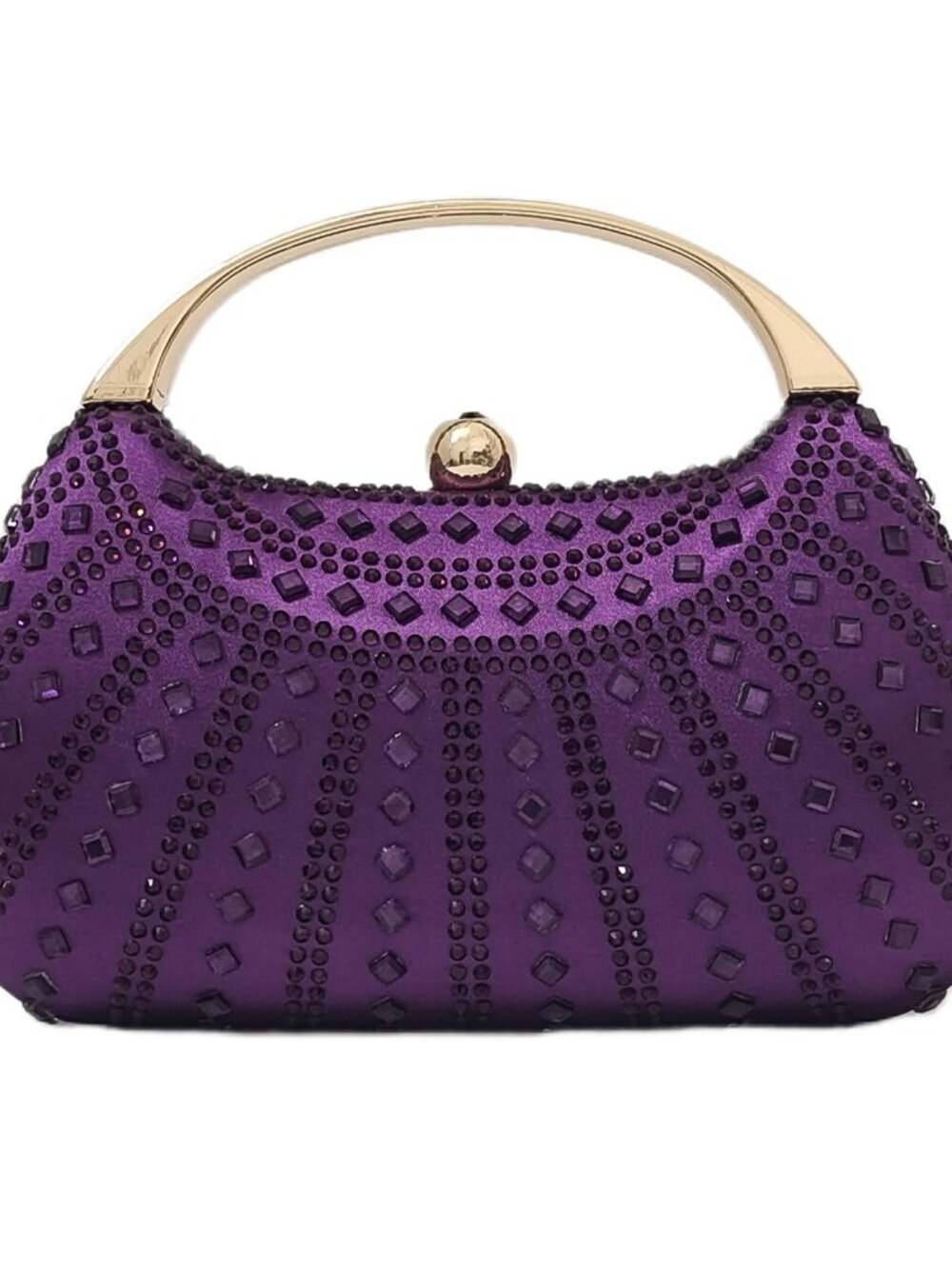 Elegant Crystal Clutch Rhinestone Handbags For Women Party Purse Wedding Prom